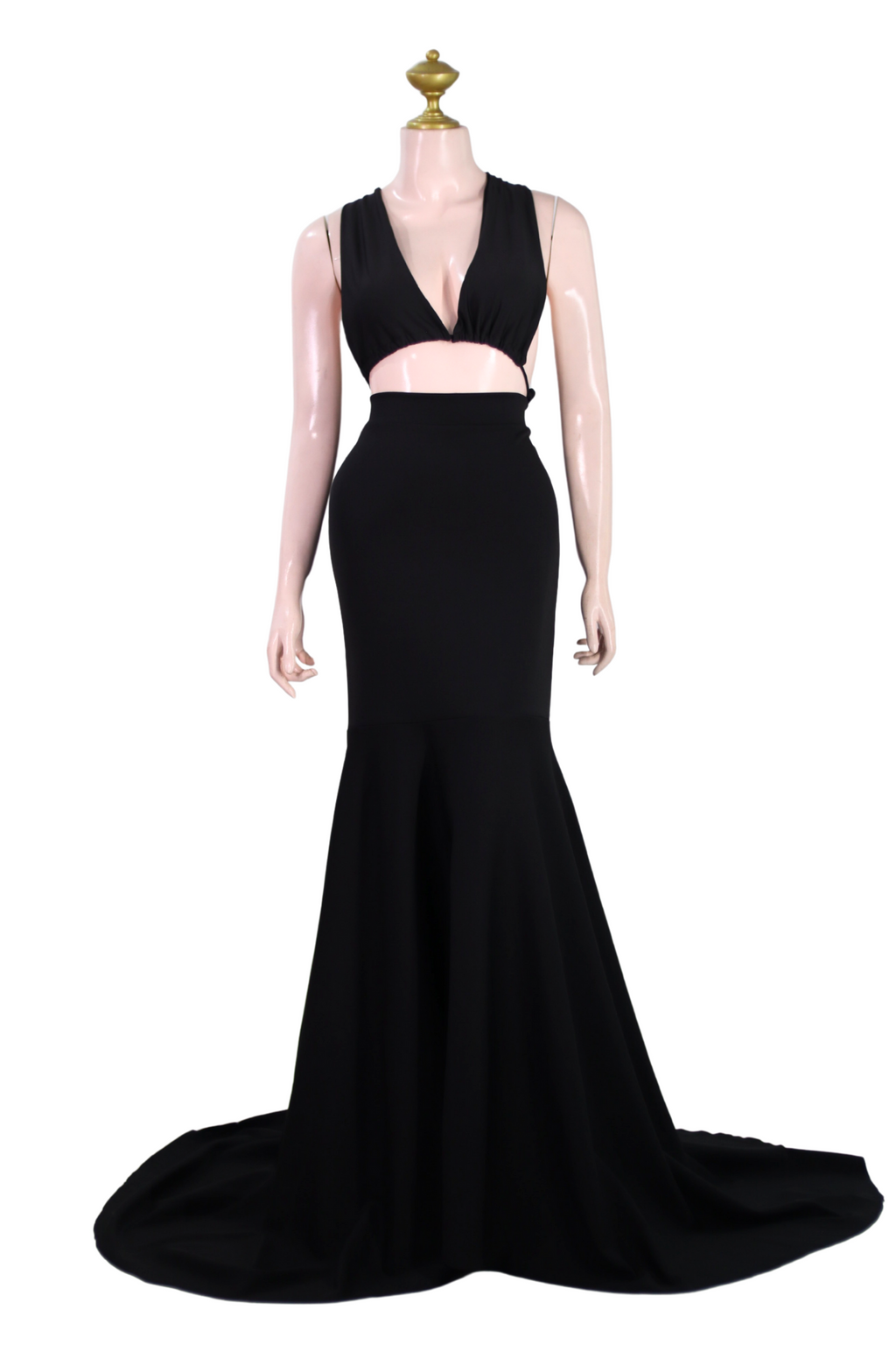 Black Long Sexy Dress - B06