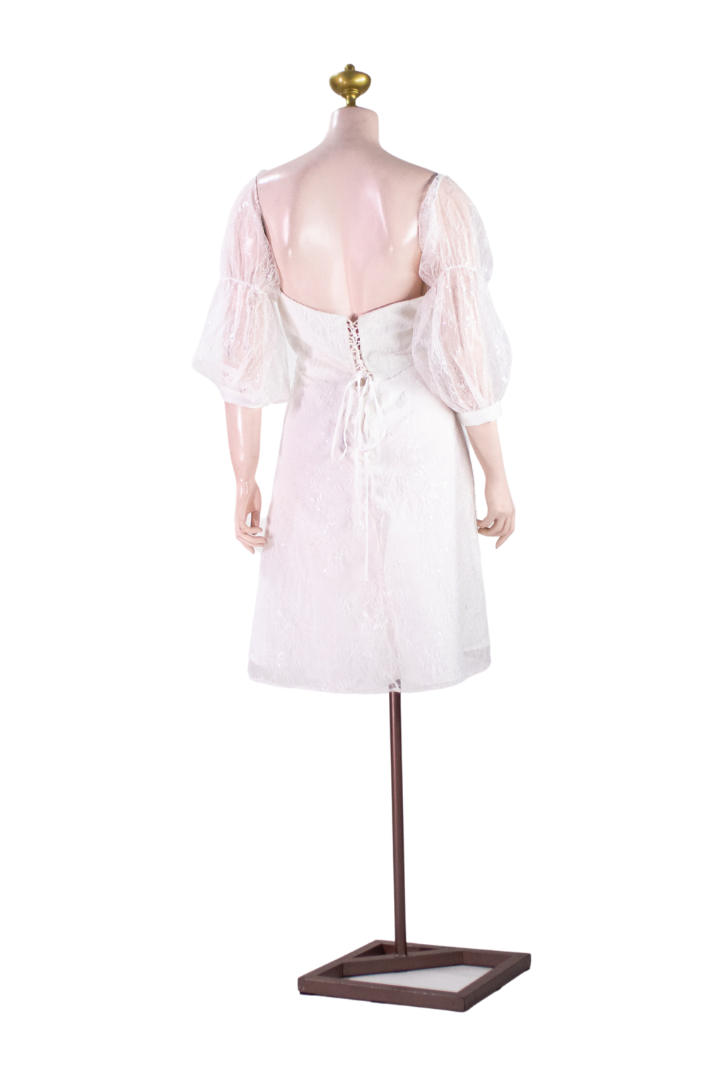 White Lace Dress - W05