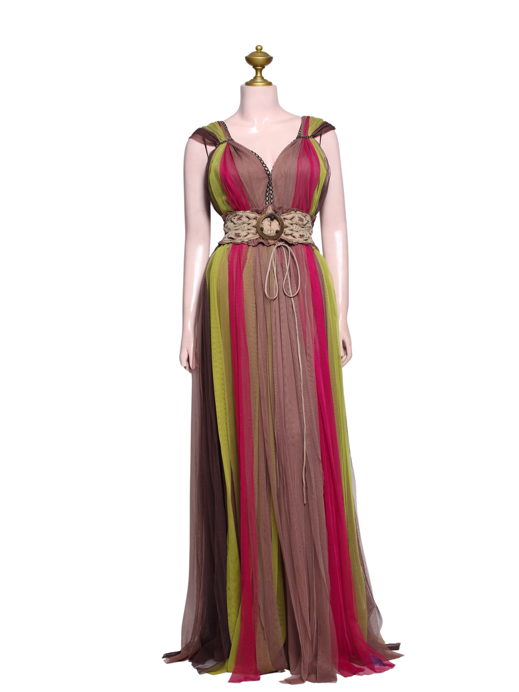 Multi Color Fairy-like Long Dress - X01