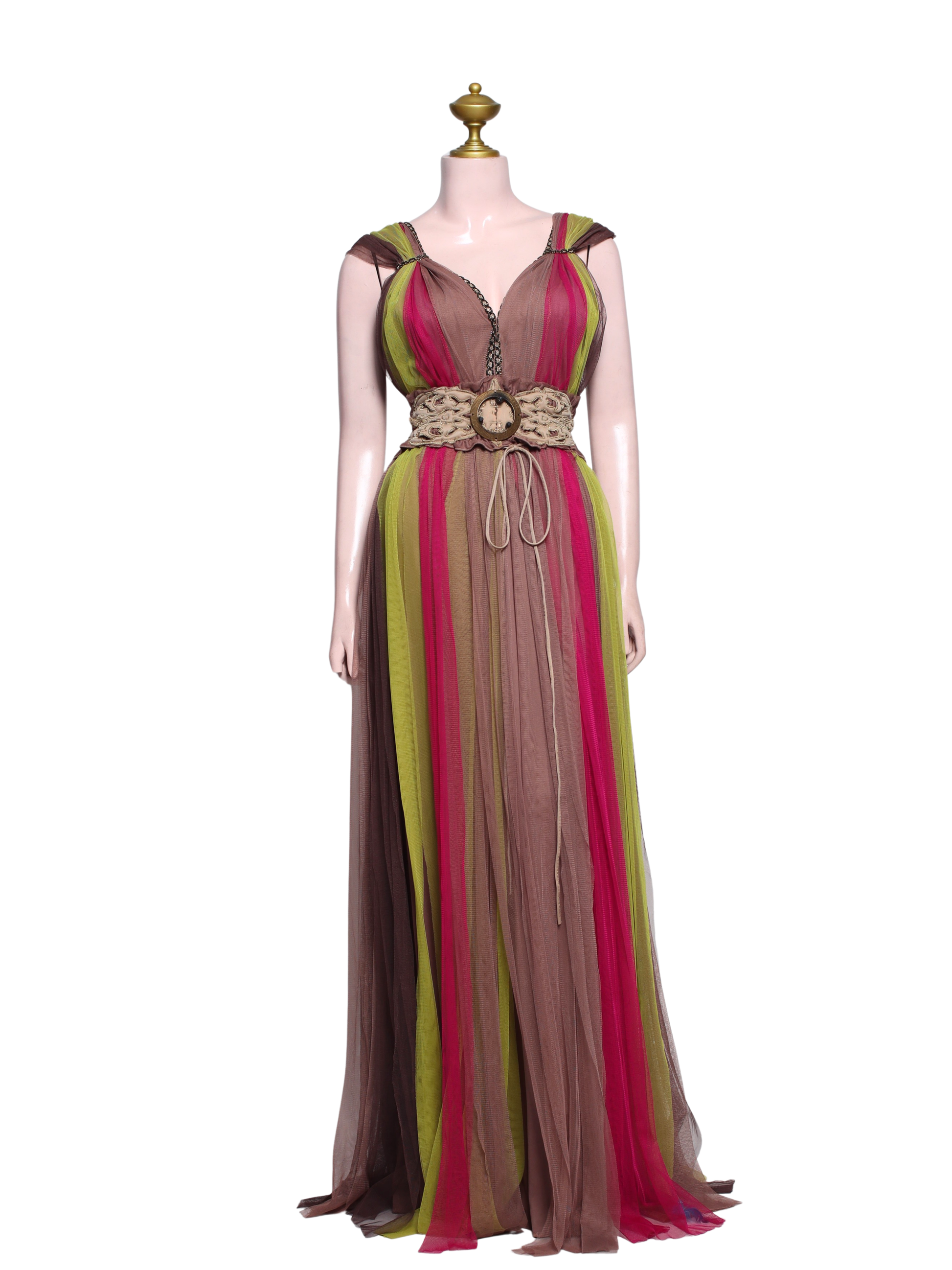 Multi Color Fairy-like Long Dress - X01
