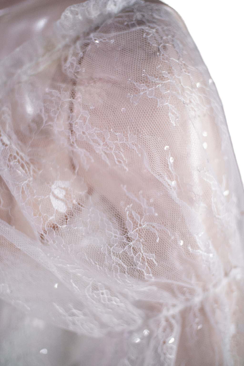 White Lace Dress - W05