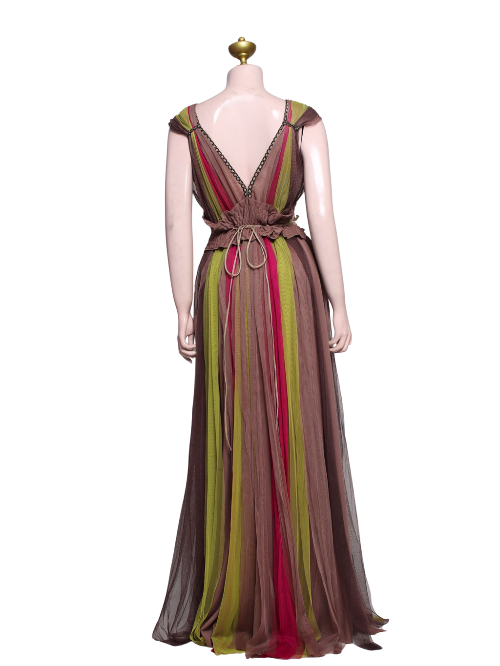 Multi Color Fairy-like Long Dress - X01