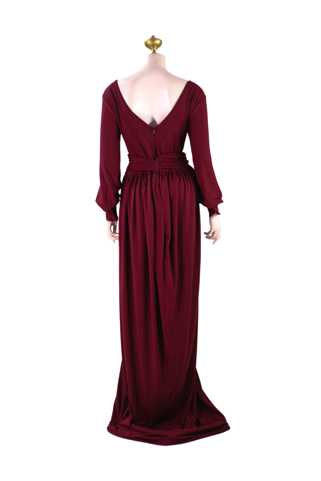 Maroon Dress - M09