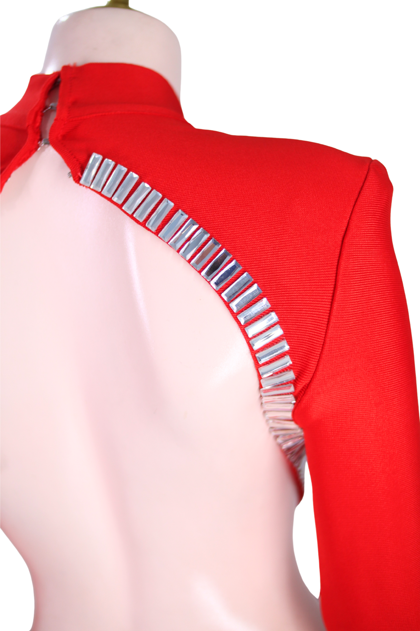 Red Long Sexy Dress - R02