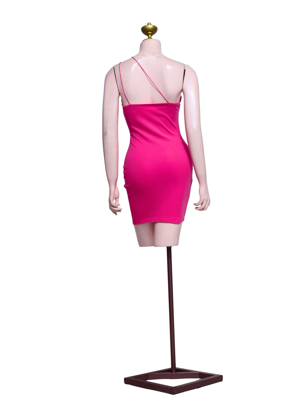 Hot Pink Cutout Mini Dress - SP08
