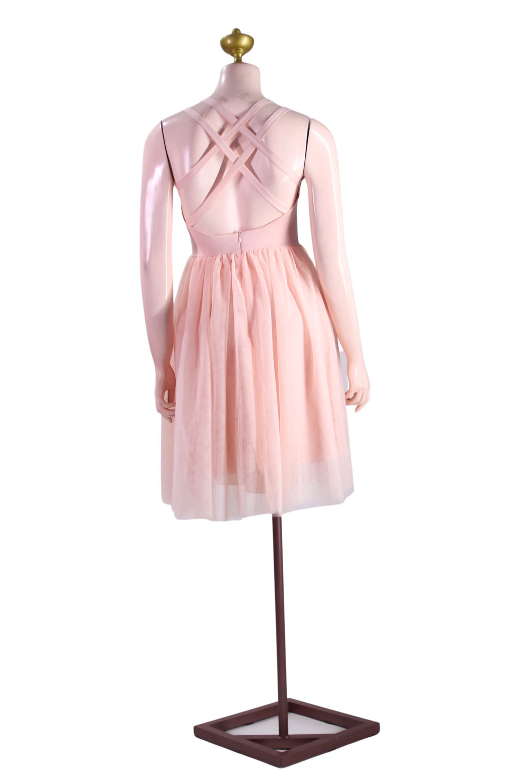 Peach Dress