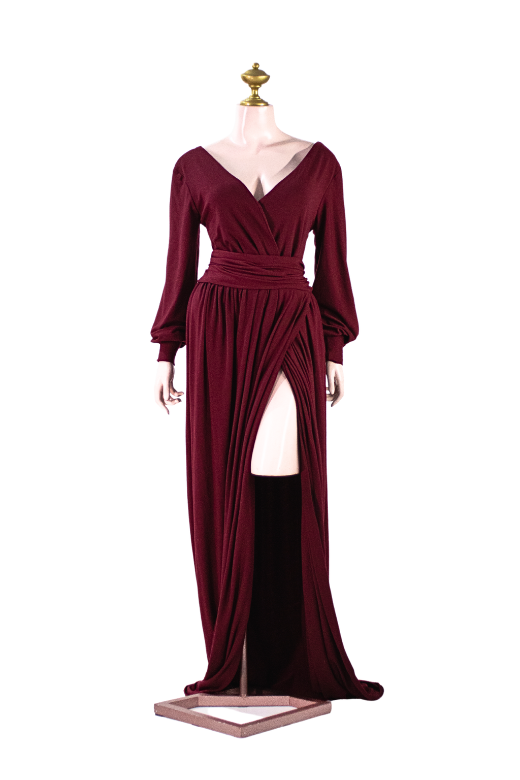 Maroon Dress - M09