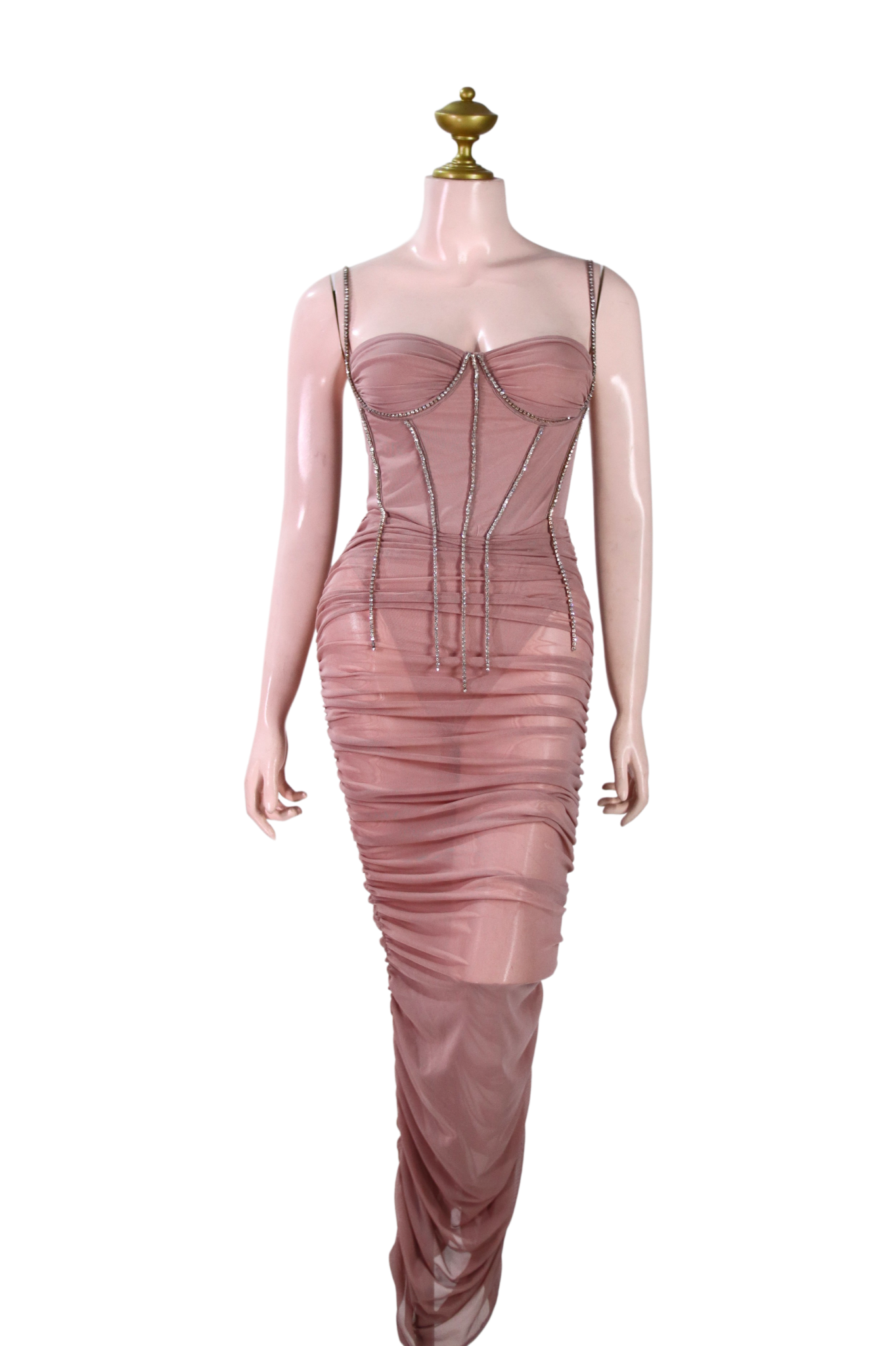 Nude Chiffon Spandex - SNU01