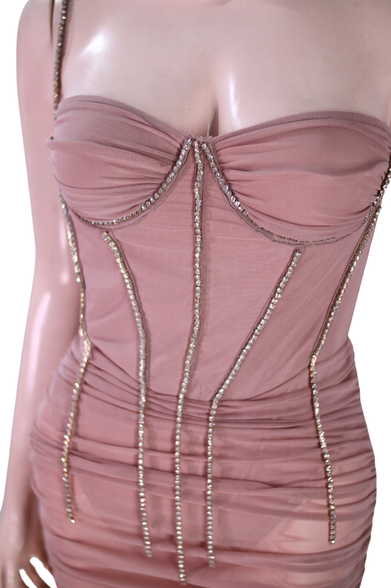 Nude Chiffon Spandex - SNU01