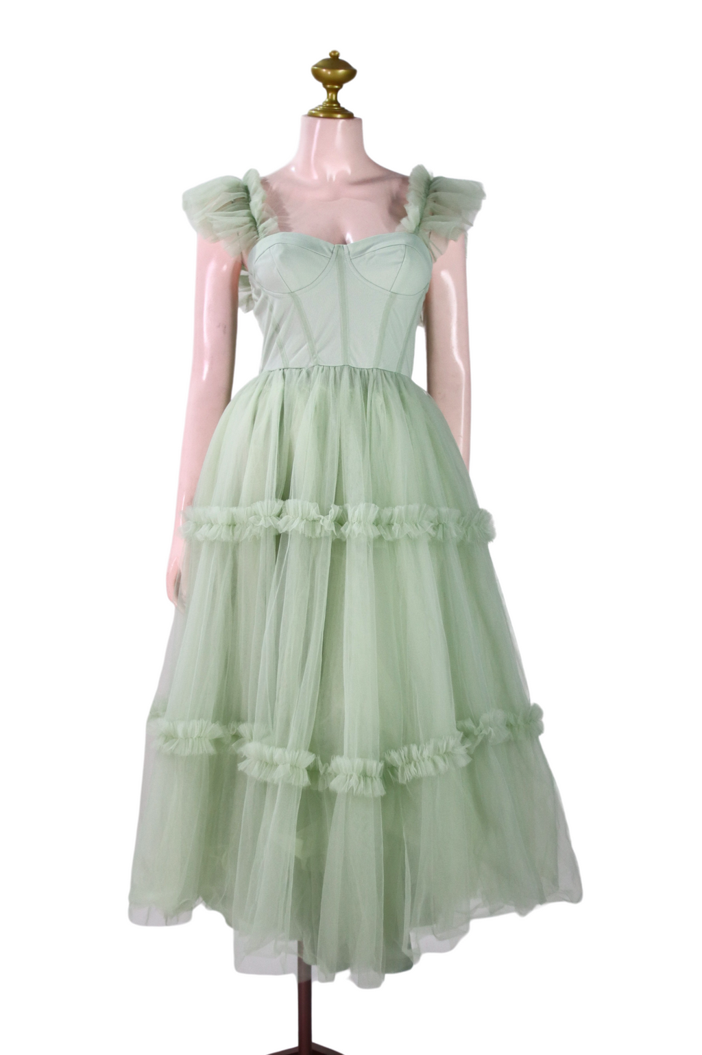 Sage Green Tulle - SG02