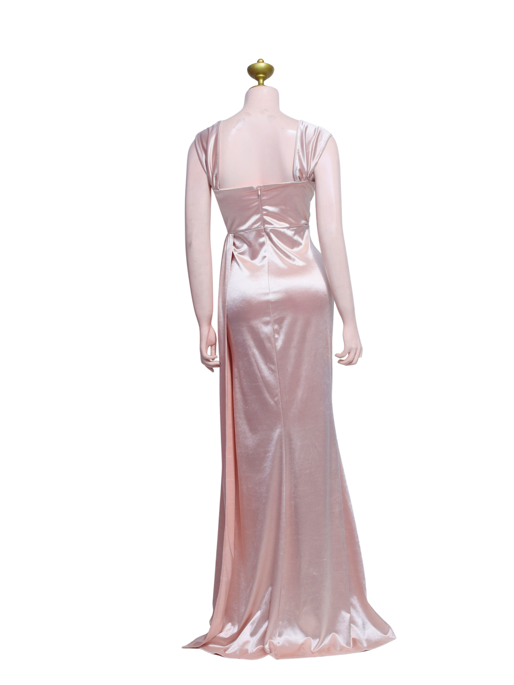 Elegant Silk Evening Gown - NU05