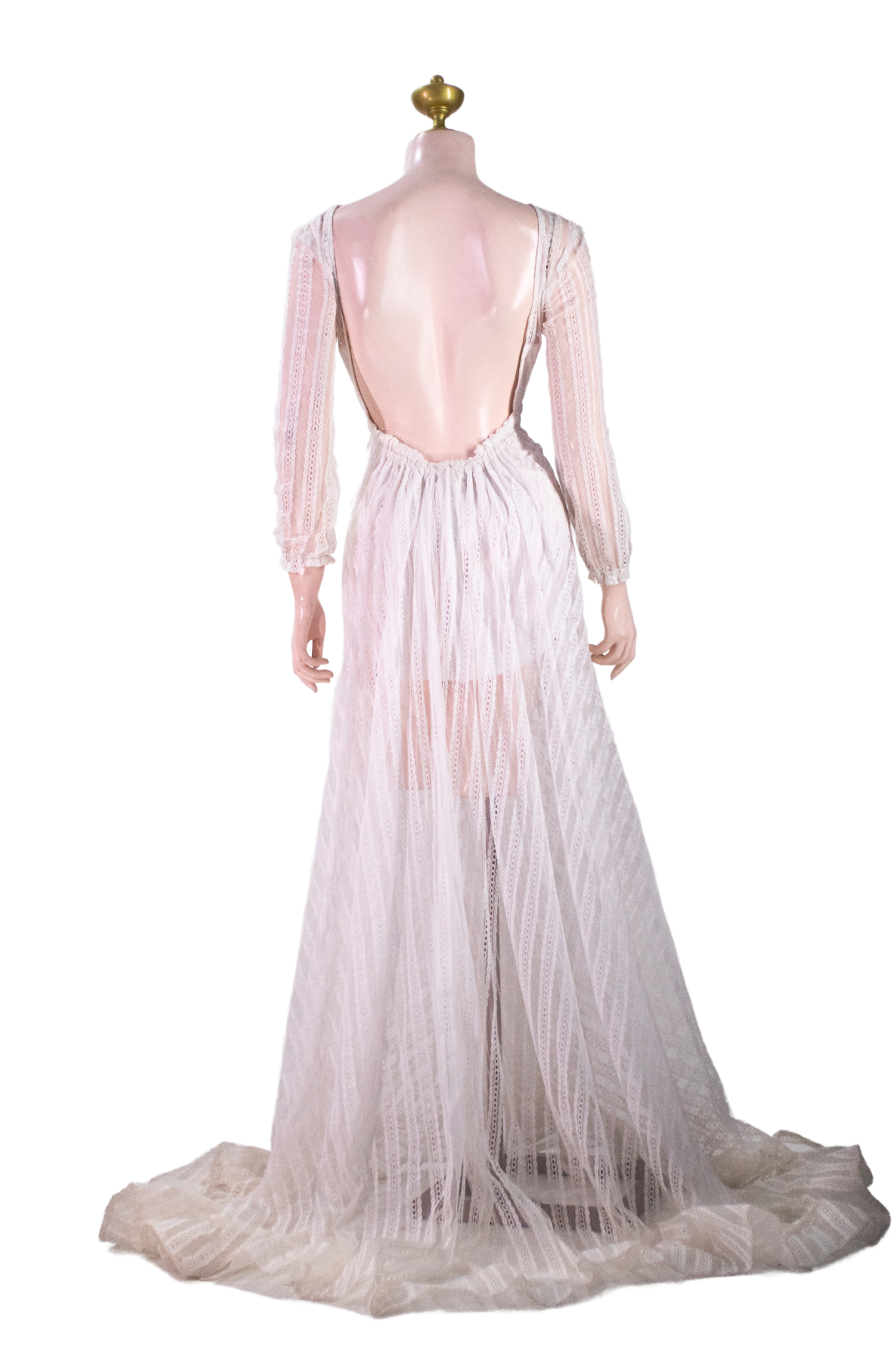 White Lace Dress -W04