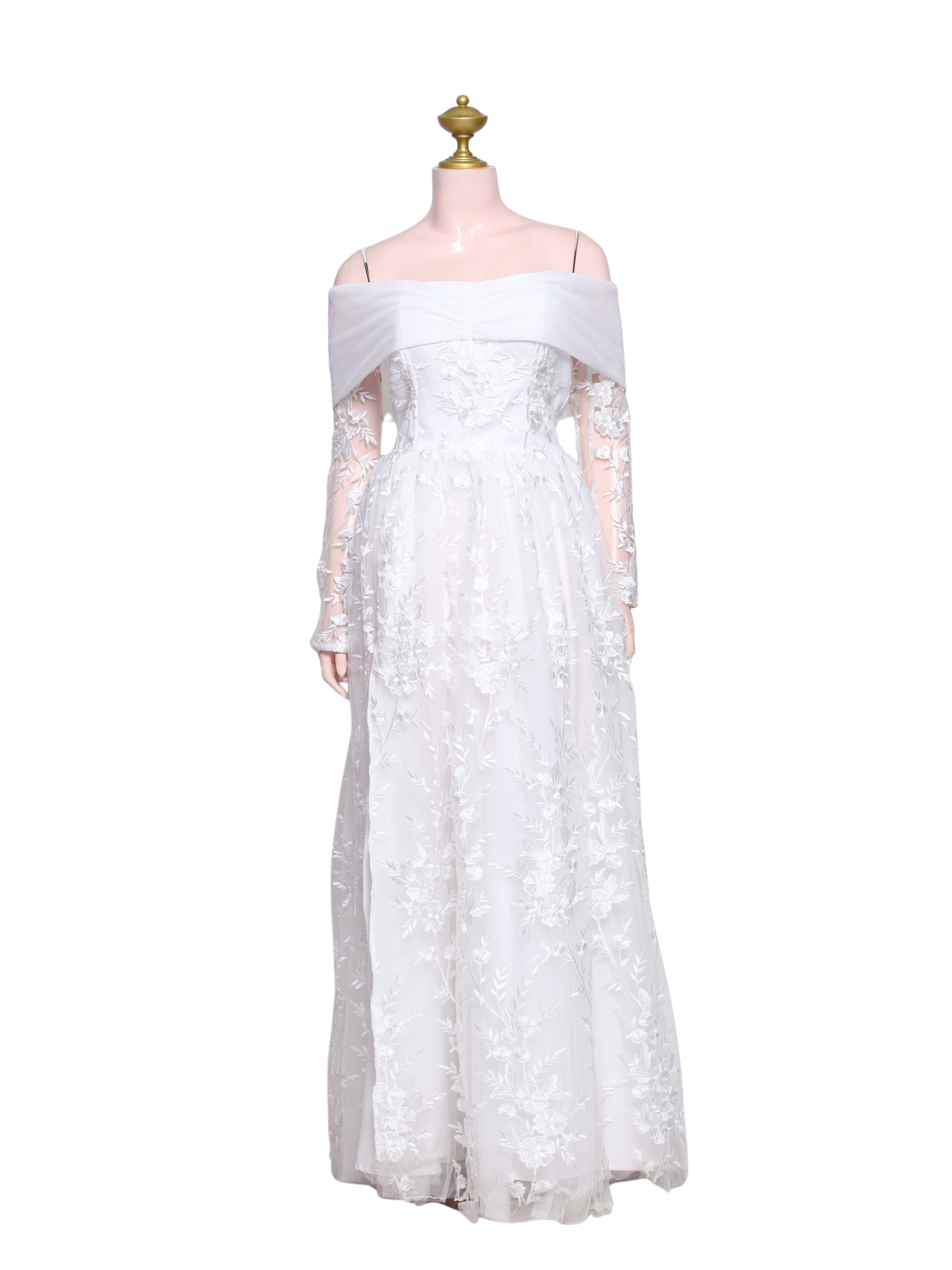Wedding Off Shoulder Gown - W14