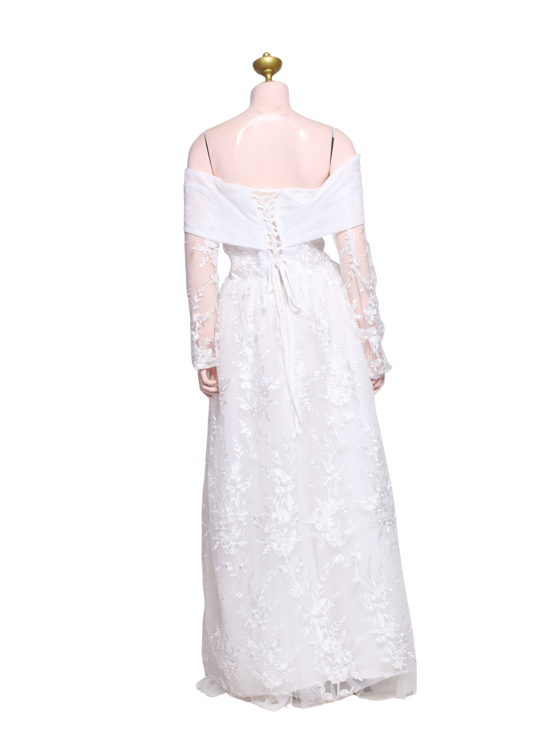 Wedding Off Shoulder Gown - W14