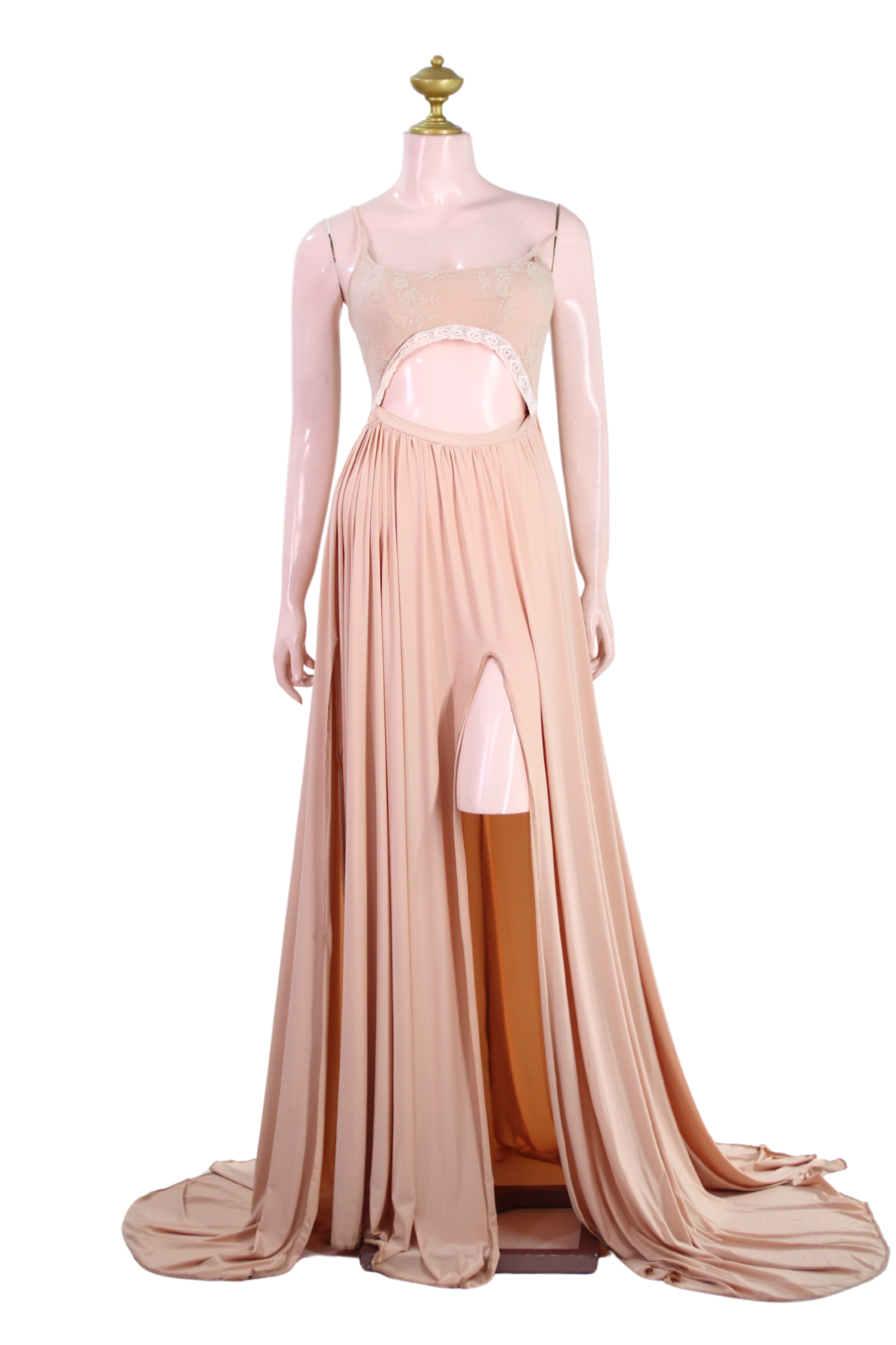 Nude Long Dress