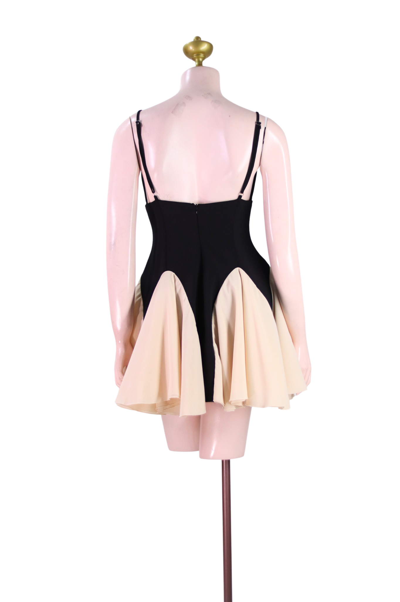 Black Suit fabric & Chiffon - SB01
