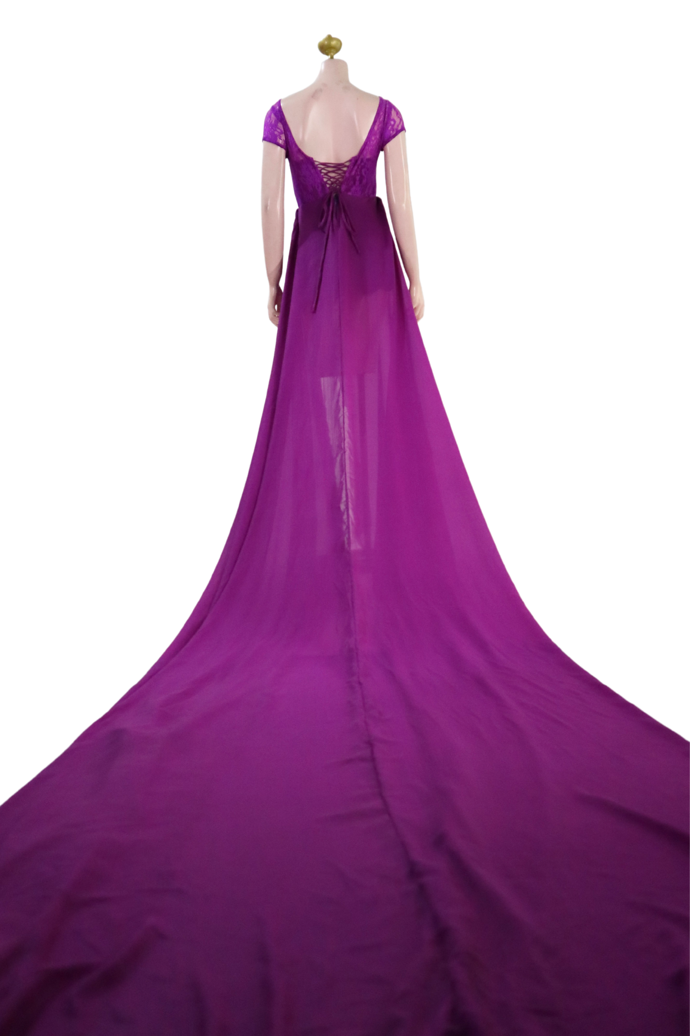 Purple Long Dress