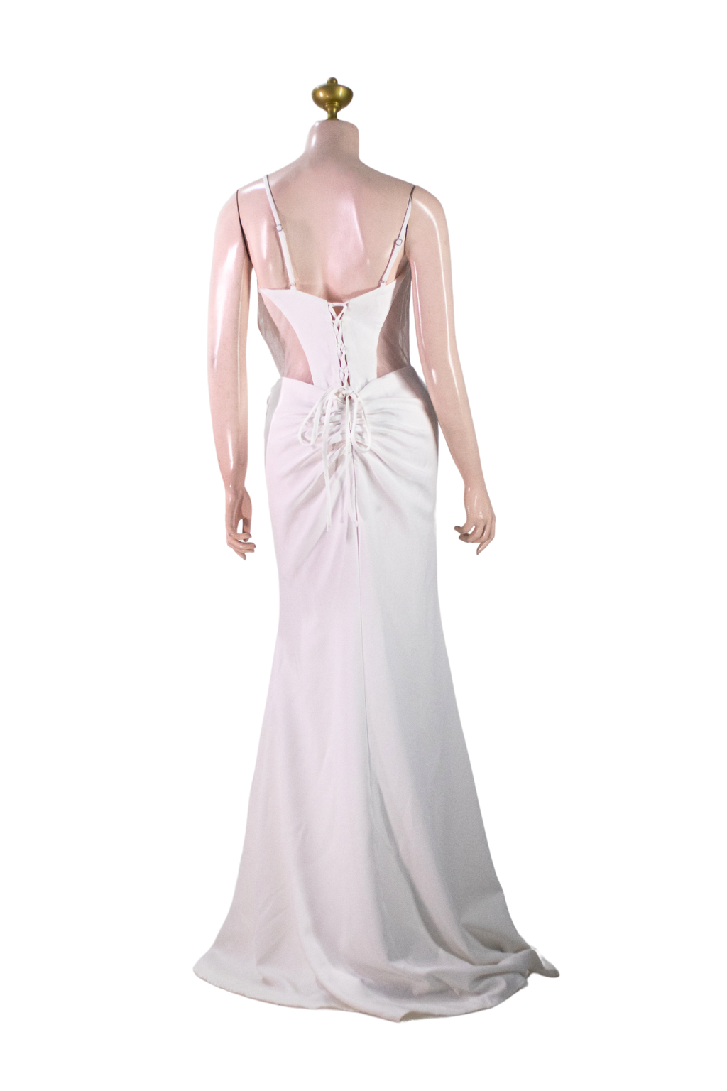 White Duchess Long Dress - W02