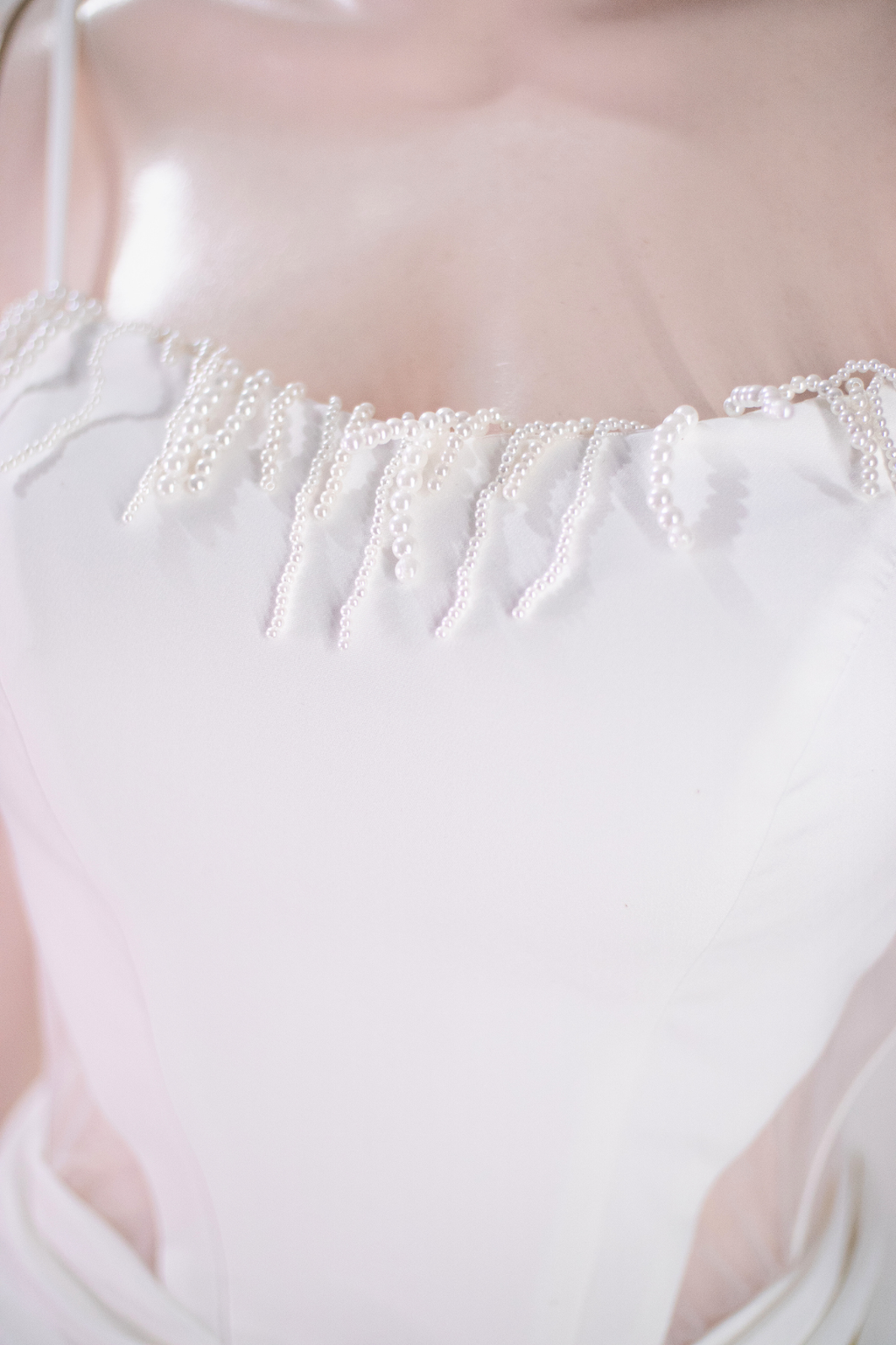 White Duchess Long Dress - W02