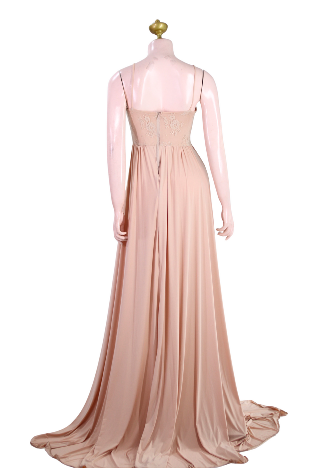 Nude Long Dress