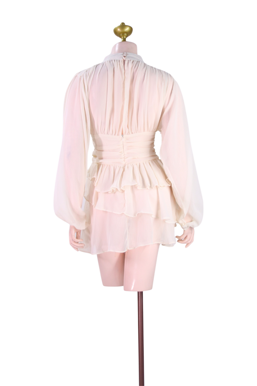 Cream White Chiffon - SW02