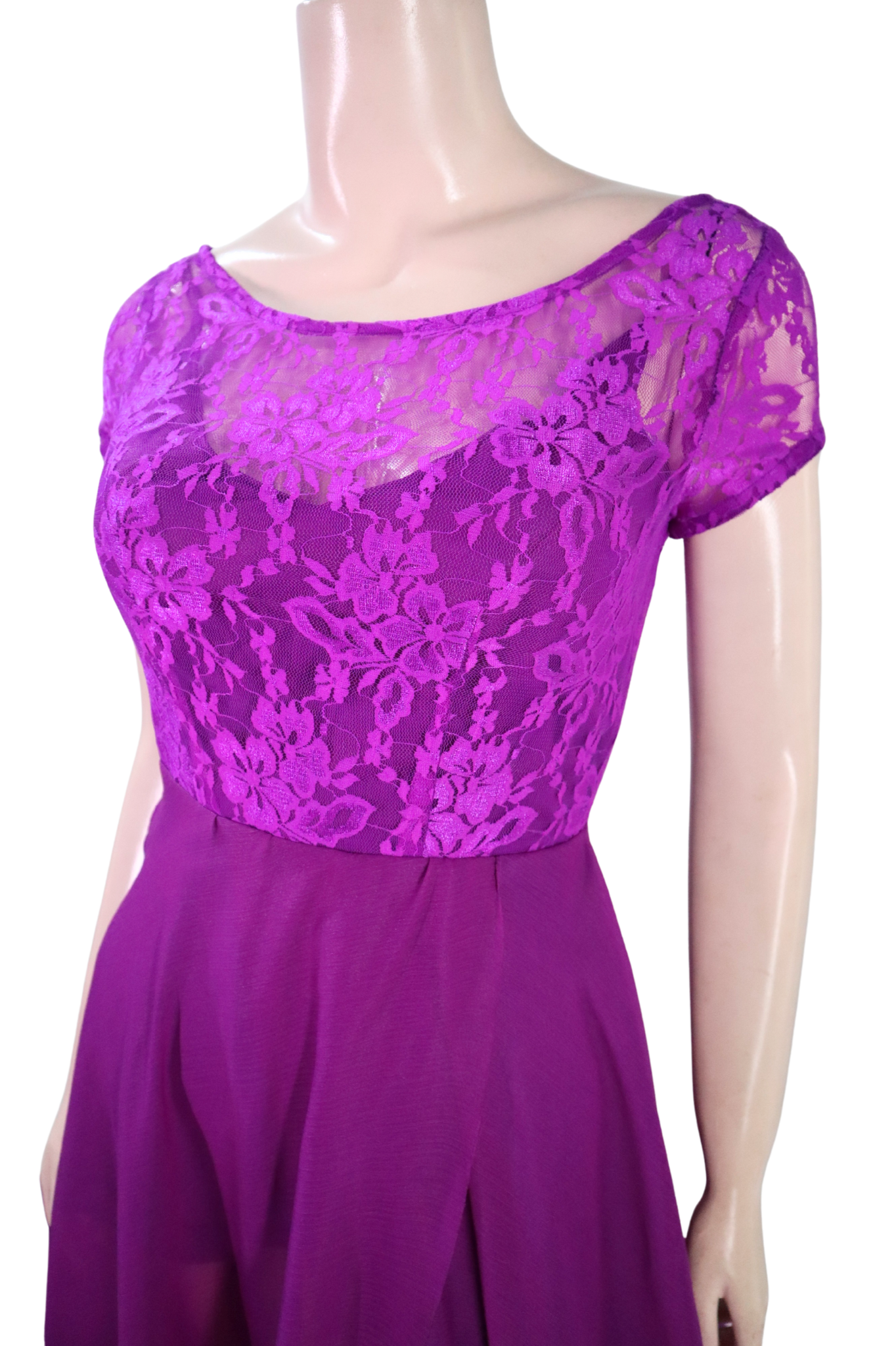 Purple Long Dress