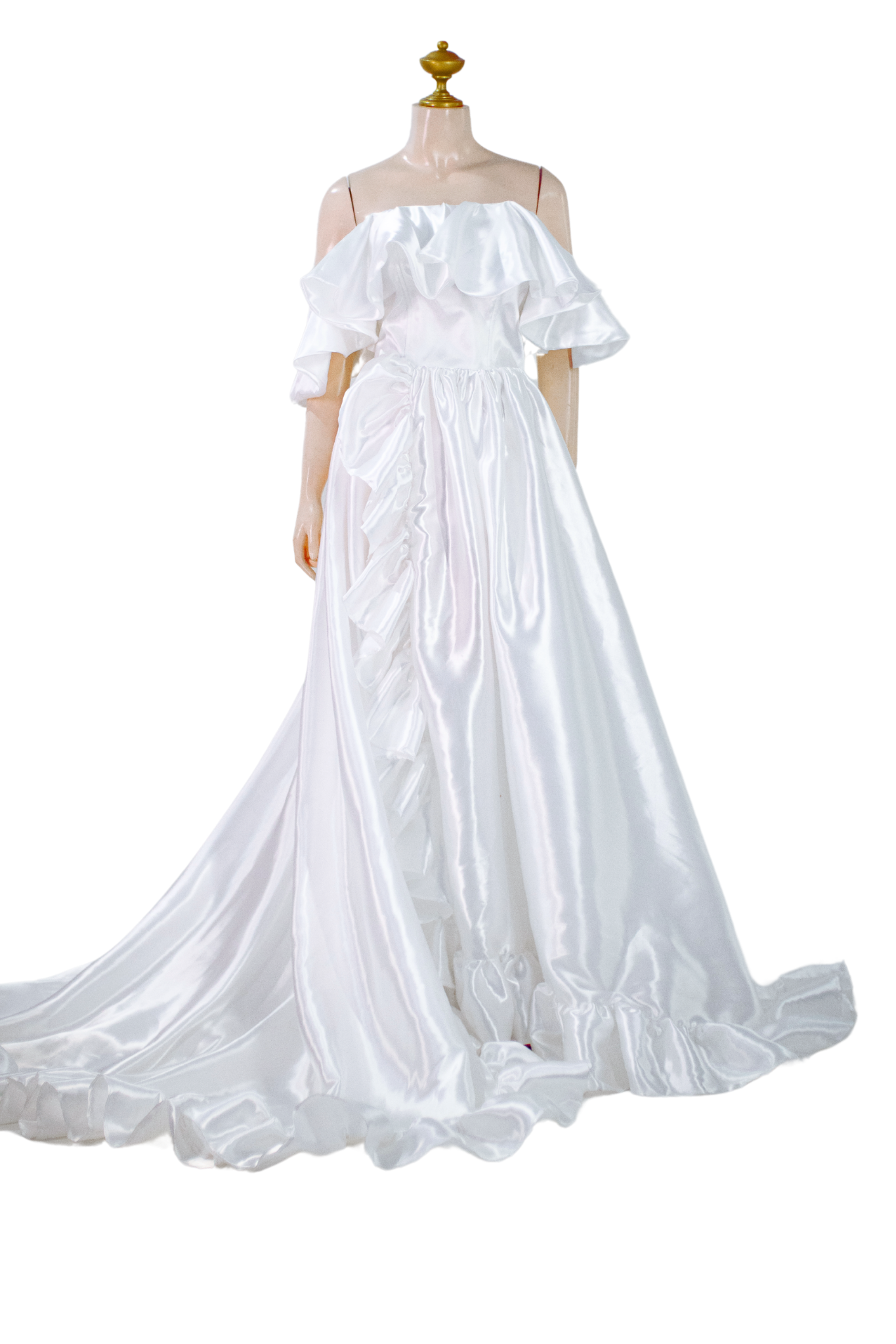 White Long Gown - W01