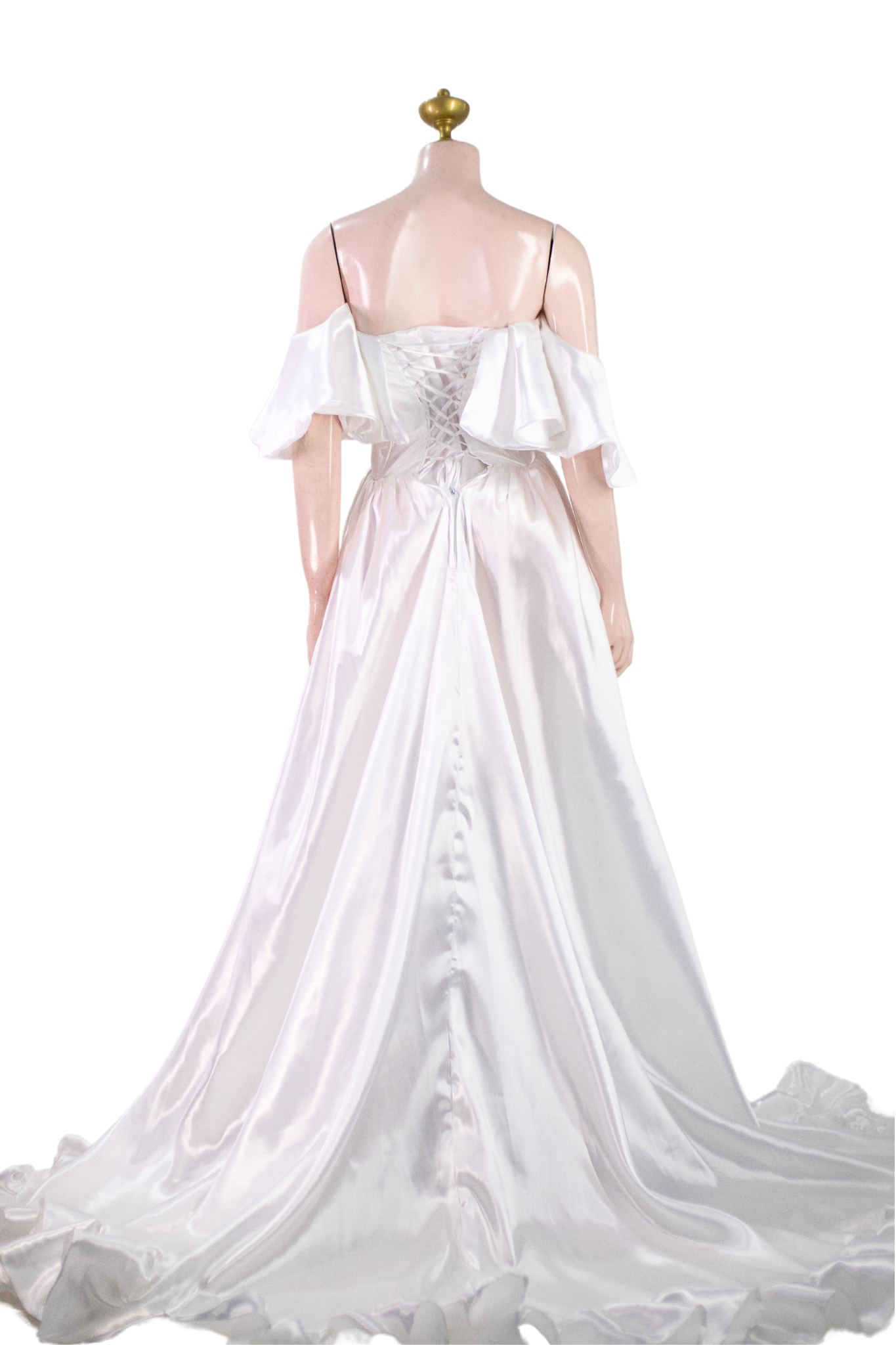 White Long Gown - W01
