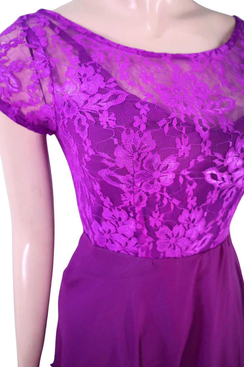 Purple Long Dress