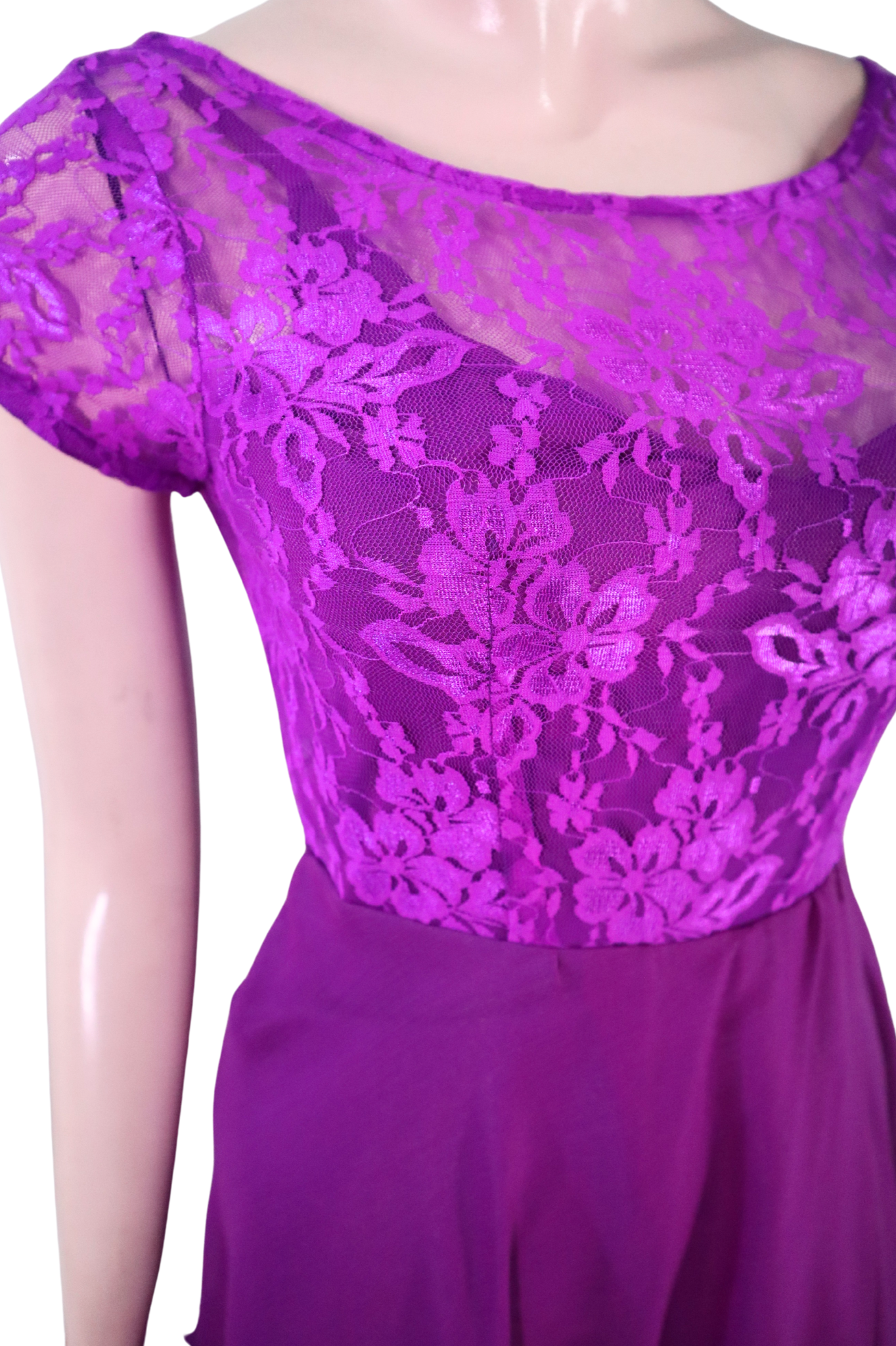 Purple Long Dress