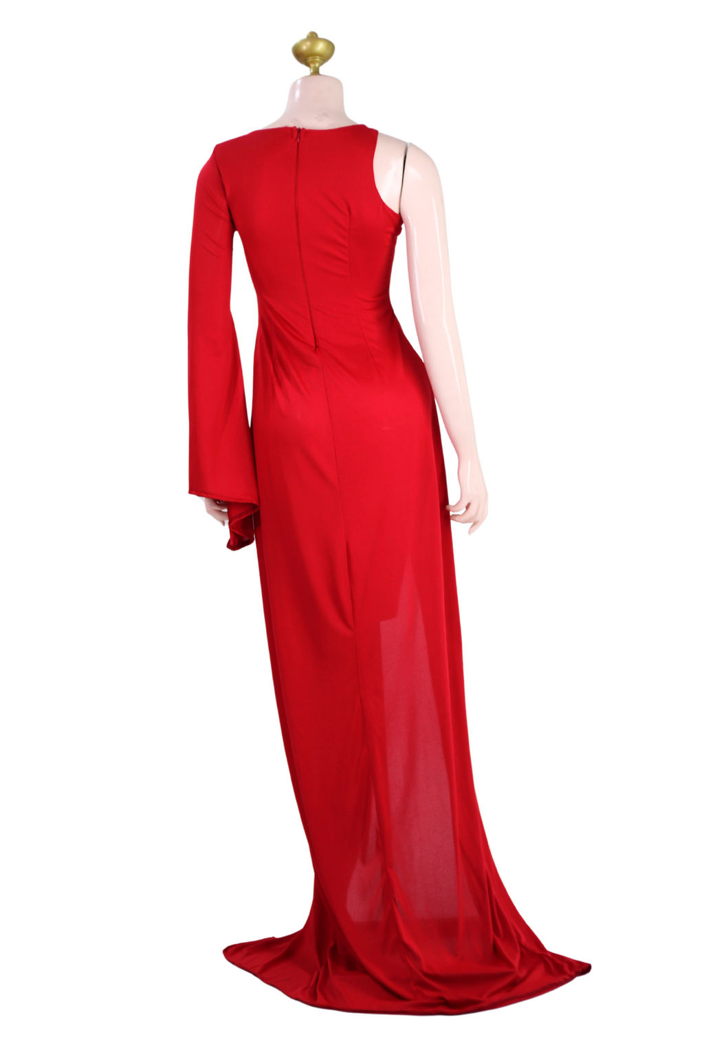 Red Long Dress - R04