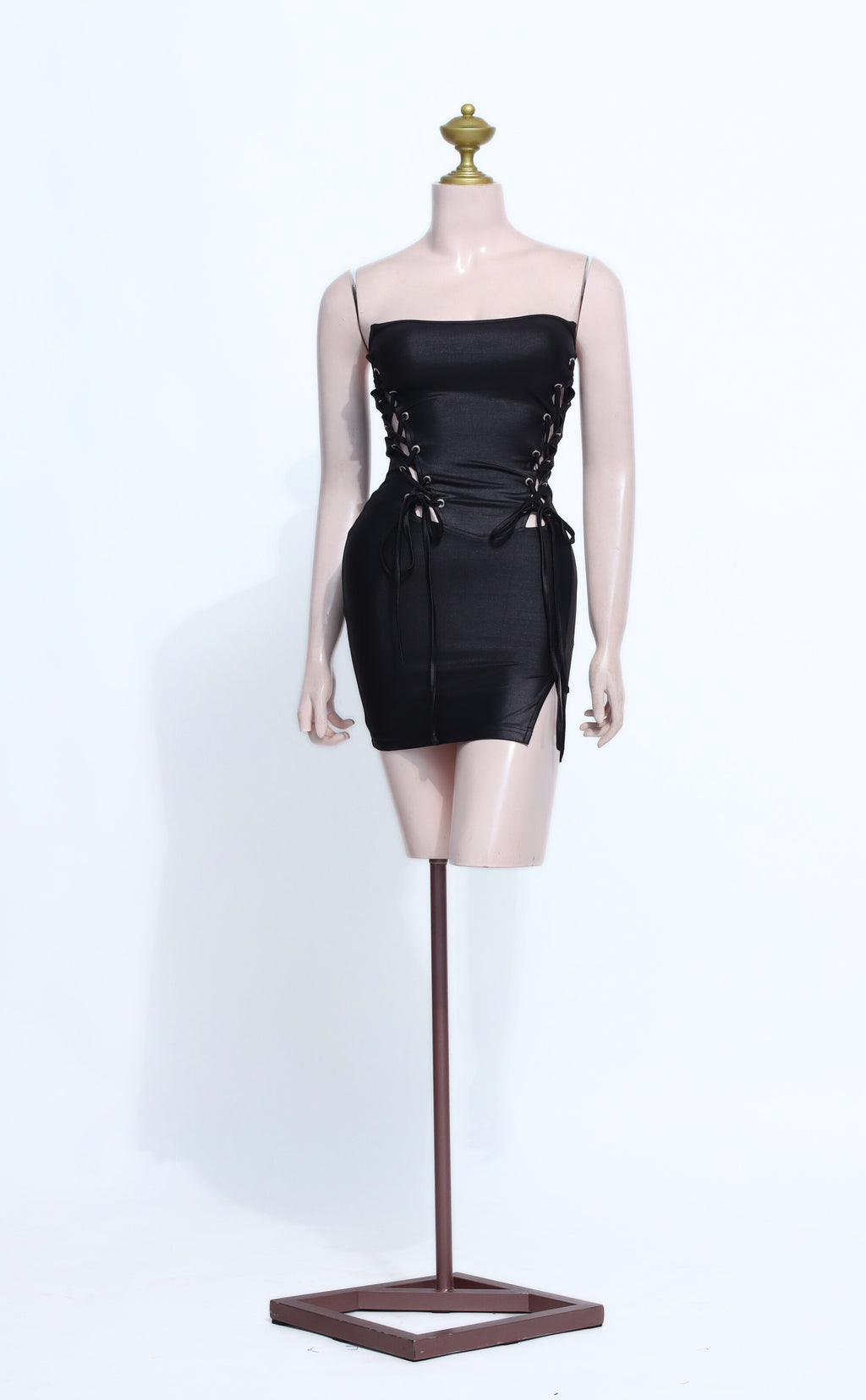 Black Bodycon Party Short Dress | - SB07