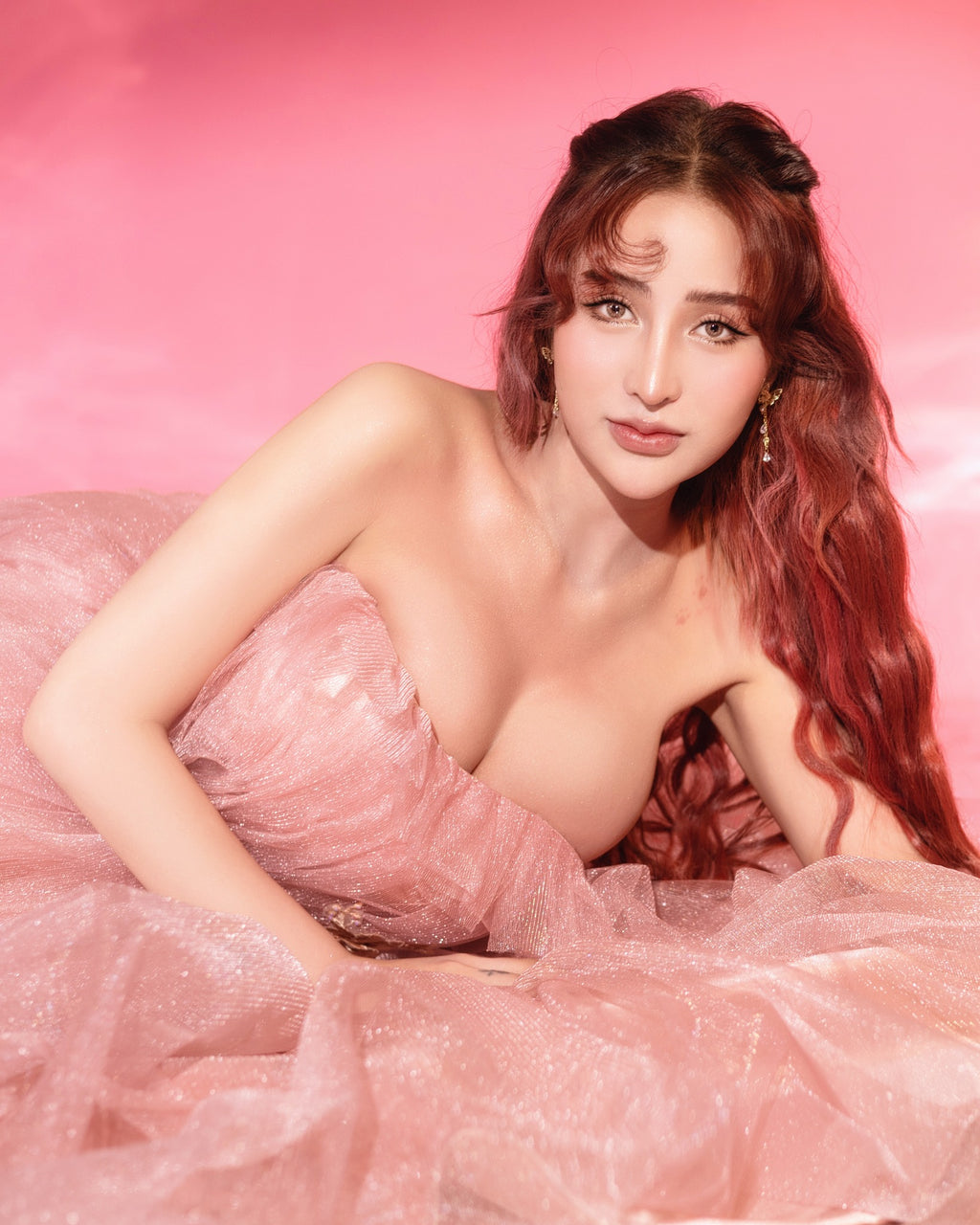 Old Rose Tulle - OR03