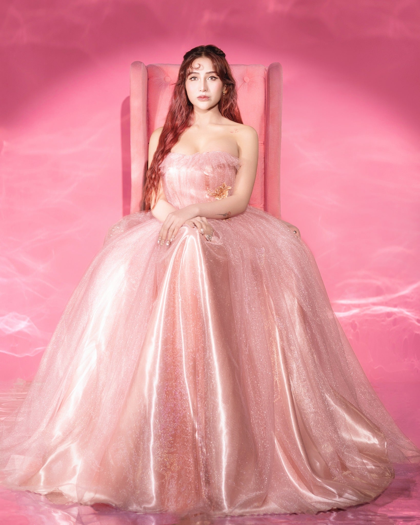 Old Rose Tulle - OR03