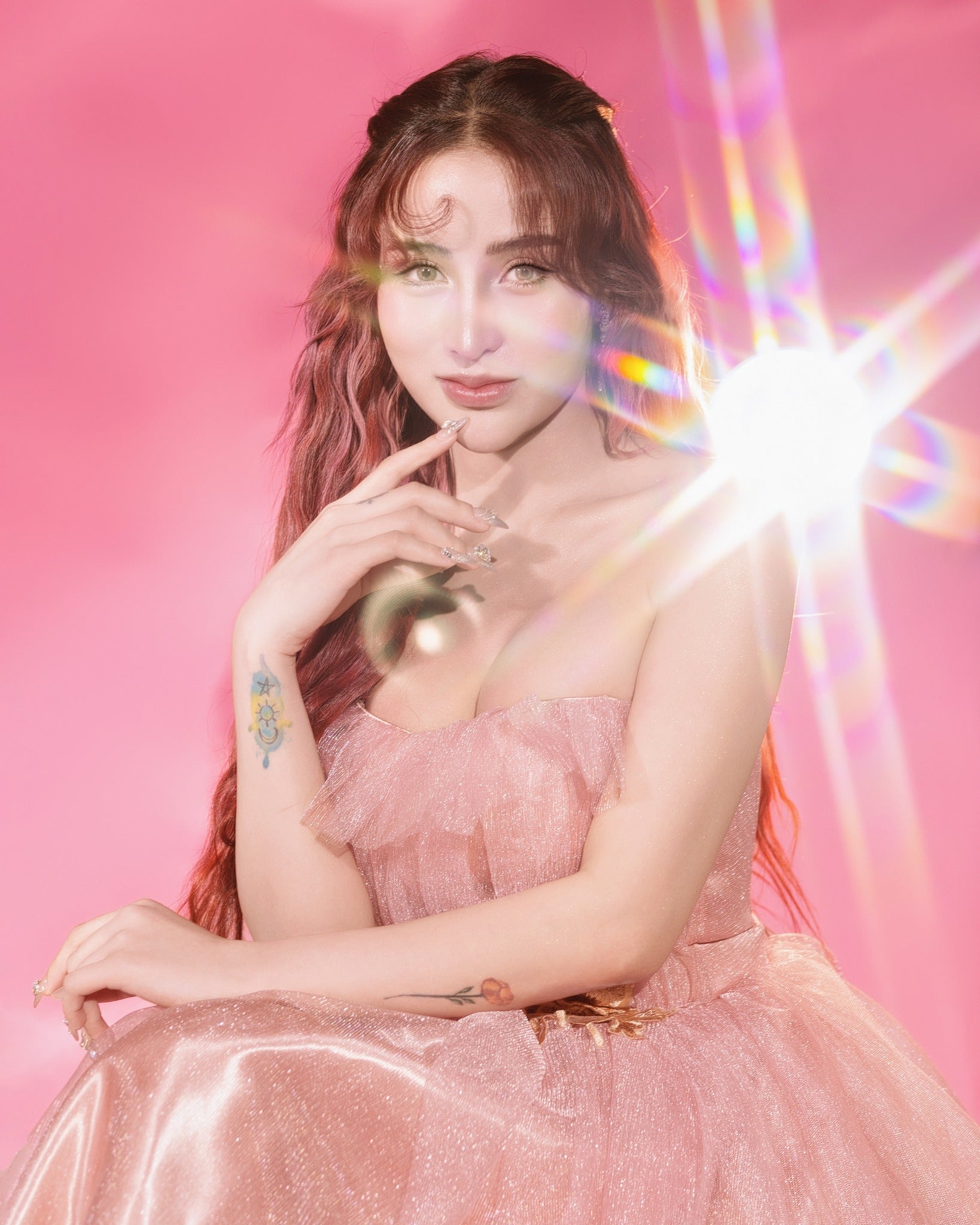 Old Rose Tulle - OR03