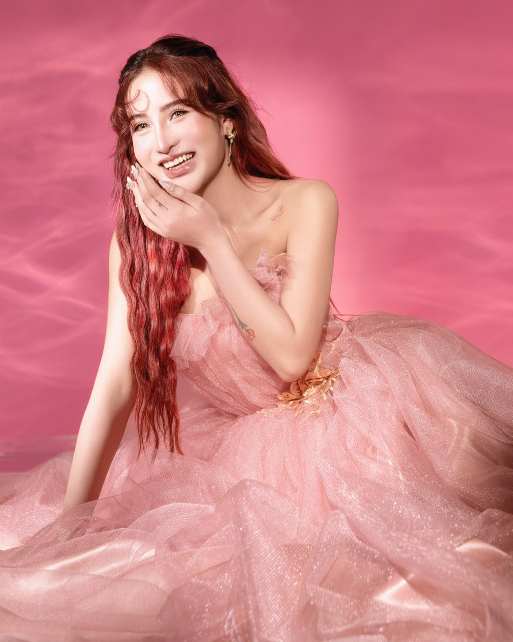 Old Rose Tulle - OR03